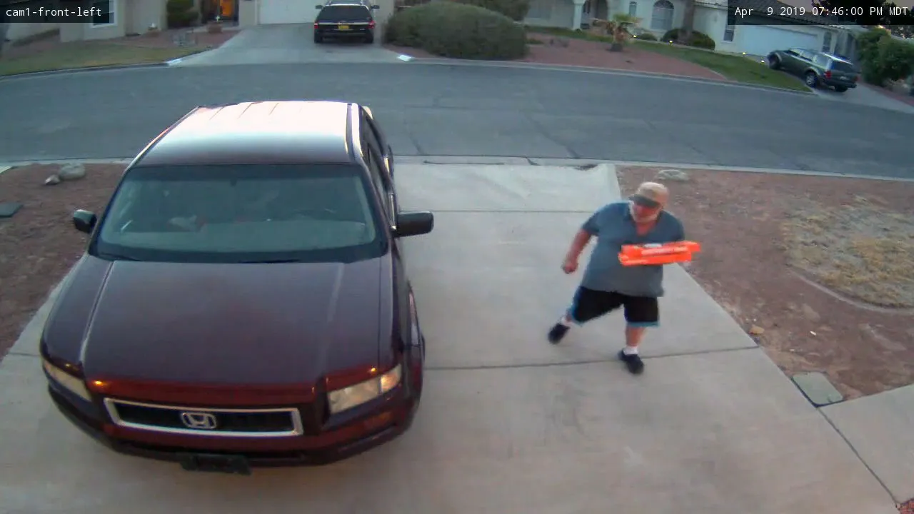 On April 9, 2019, Richard Pierce arrived at David and Judi Pierce’s residence, appearing visibly intoxicated while carrying pizza, and parked in Homeowner X’s driveway, continuing a pattern of unauthorized property use.