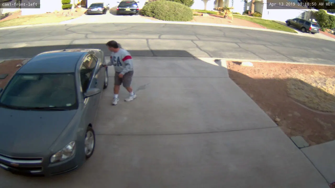 On April 12, 2019, David Pierce was seen loading what appeared to be legal files into his car as he departed from Homeowner X’s driveway, continuing a documented pattern of unauthorized parking on private property.