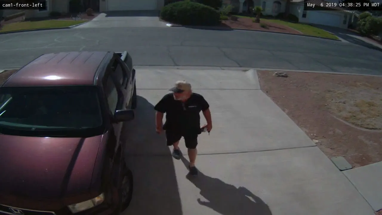 On May 6, 2019, Richard Pierce parked in Homeowner X’s driveway while the Pierce family's own driveway remained empty, continuing a documented pattern of unauthorized property use.